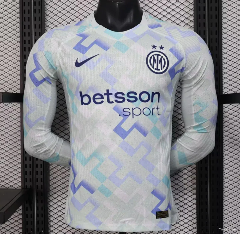 Inter Milan 2025/26 VISITANTE MANGA LARGA VERSION JUGADOR